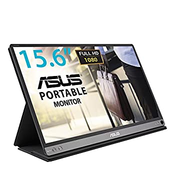 【中古】【非常に良い】ASUS MB16AC モバイルモニター モバイルディスプレイ 薄さ8mm・軽量780g、USBで..