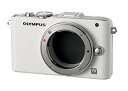 【中古】【非常に良い】OLYMPUS ミラーレス一眼 PEN Lite E-PL3 ボディ ホワイト E-PL3 BODY WHT g6bh9ry
