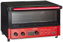 【中古】【非常に良い】日立 コンベクションオーブントースター 1300W 4枚焼き 遠赤ヒーター オートメニュー レッド HMO-F100 R 2zzhgl6