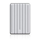 【中古】シリコンパワー ポータブルHDD 2TB 2.5インチType-Cコネクタ搭載 PS4 動作確認済 アルミ筺体 耐衝撃 A75シリーズ 3年保証 SP020TBPHDA75S3S(2)
