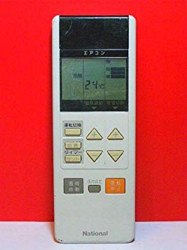 【中古】ナショナル エアコンリモコン A75C168