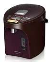 【中古】【非常に良い】パナソニック 電気ポット 2.2L 真空断熱 省エネ保温 お好み温度調節 給湯量(4段階+コーヒー用) コードレス給湯 ブラウン NC-SU224-T d2ldlup