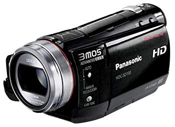 【中古】パナソニック デジタルハイビジョンビデオカメラ ブラック HDC-SD100-K 6g7v4 ...