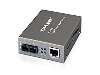 【中古】TP-Link 光回線 メディアコンバーター 15km シングルモード RJ-45 1000Mbps 5年保証 MC210CS 6g7v4d0