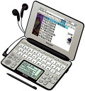 【中古】SHARP Brain(ブレーン) 手書きパッド搭載カラー液晶電子辞書 総合モデル 音声対応100コンテンツ+150動画収録 シルバー系 PW-AC92...