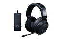 【中古】Razer Kraken Black ゲーミングヘッドセット + THX USBオーディオコントローラー 3.5mm/USB 7.1 立体音響対応 PC 冷却パッド 【日本正規代理店保 mxn26g8