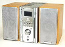 【中古】KENWOOD ケンウッド JVC ES-3MD-S シルバー コンパクトハイファイコンポーネントシステム (CD/MDコンポ)(本体RD-ES3MDとスピーカーLS-ES3 d2ldlup