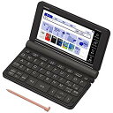 【中古】【非常に良い】カシオ CASIO 電子辞書 エクスワード 高校生モデル XD-SR4800BK ブラック 215コンテンツ e6mzef9