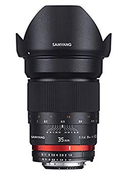 【中古】【非常に良い】SAMYANG 単焦点レンズ 35mm F1.4 キヤノン EF用 フルサイズ対応 884116 qqffhab