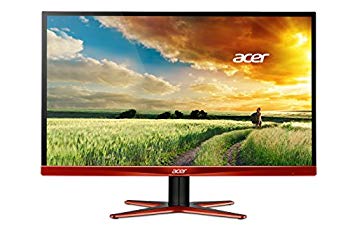 【中古】【非常に良い】Acer XG270HU - LED monitor - 27" - 2560 x 1440 QHD - TN - 350 cd/m2 - 1000:1 - 1 ms - HDMI DVI-D DisplayPort - speakers - black orange qqffhab