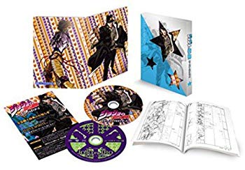 [중고] 조조의 기묘한 모험 스타 더스트 크루세이더스 Vol.1 (제1화 그림 콘티집, 라디오 CD 첨부)(첫회 생산 한정판) [Blu-ray] 9jupf8b