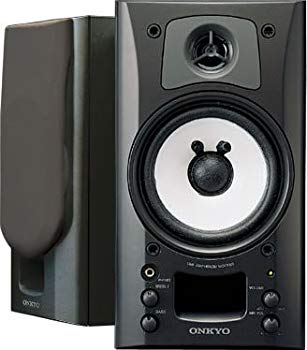 【中古】ONKYO WAVIO アンプ内蔵スピーカーシステム 15W+15W ブラック GX-70AX(B) p706p5g