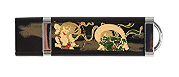 【中古】まえじゅう漆器 漆芸USBメモリー 4GB 風神雷神 7L-923 d2ldlup 【中古】まえじゅう漆器 漆芸USBメモリー 4GB 風神雷神 7L-923 d2ldlup