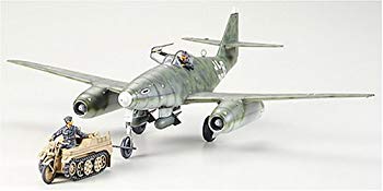 【中古】タミヤ 1/48 傑作機シリーズ メッサーシュミット Me262 ケッテンクラート牽引セット o7r6kf1