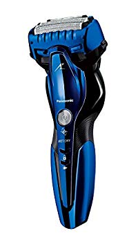 【中古】【非常に良い】パナソニック ラムダッシュ メンズシェーバー 3枚刃 お風呂剃り可 青 ES-ST8Q-A..