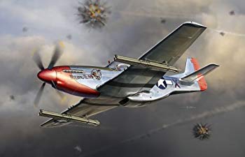 【中古】プラッツ 1/32 アメリカ陸軍 航空隊 P-51Kマスタング W/4.5インチ M10ロケットランチャー プラ..