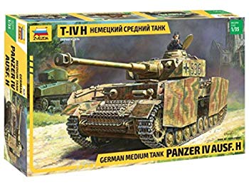 【中古】ズベズダ 1/35 ドイツ軍 4号戦車 H型 プラモデル ZV3620 9jupf8b