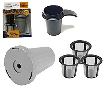【中古】GoldTone ブランド 再利用可能 シングルサーブスターターキット キューリグ用 - (1) My K-Cup..