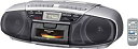 【中古】パナソニック CDラジオカセット シルバー RX-DT36-S cm3dmju