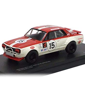 【中古】【非常に良い】京商オリジナル 1/43 スカイラインGT-R (KPGC10) RACING#15/レッド 完成品 wyw8..