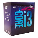 【中古】インテル Intel CPU Core i3-8100 3.6GHz 6Mキャッシュ 4コア/4スレッド LGA1151 BX80684I38100【B...
