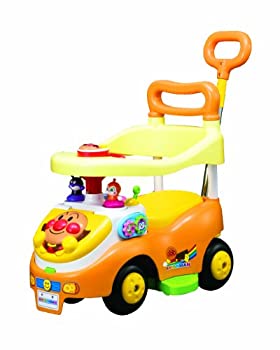 【中古】【非常に良い】アンパンマン よくばりビジーカー2 押し棒+ガード付き