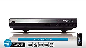 【中古】グリーンハウス コンパクトデザインのHDMI対応DVDプレーヤー HDMIケーブル付属モデル ブラック GH-DVP1D-BK qqffhab