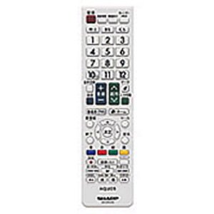 【中古】シャープ　0106380460　液晶テレビ用　リモコン　SHARP　AQUOS 2doriem-11395679 ドリエム楽天市場店 パッケージ画像