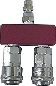 【中古】【非常に良い】JTC エアー工具 車体整備 エアー接続 分岐2連ワンタッチカプラ TW2144N 2zzhgl6