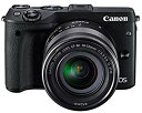 【中古】【非常に良い】Canon ミラーレス一眼カメラ EOS M3 レンズキット(ブラック) EF-M18-55mm F3.5-5.6 IS STM 付属 E...