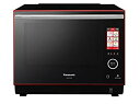 【中古】パナソニック ビストロ スチームオーブンレンジ 30L ヘルツフリー ルージュブラック NE-BS1400-RK dwos6rj