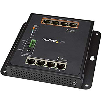 【中古】【非常に良い】StarTech.com 8ポート(4ポートPoE+給電対応)ギガビットイーサネット対応マネージスイッチ ウォールマウント対応 GbE対応スイッチングハブ IES81G dwos6rj 【中古】【非常に良い】StarTech.com 8ポート(4ポートPoE+給電対応)ギガビットイーサネット対応マネージスイッチ ウォールマウント対応 GbE対応スイッチングハブ IES81G dwos6rj