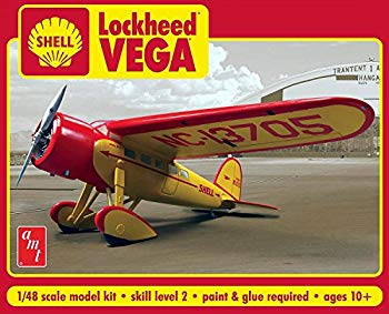 【中古】【非常に良い】プラッツ AMT950 1/48 シェルオイル ロッキード・ベガ 2zzhgl6