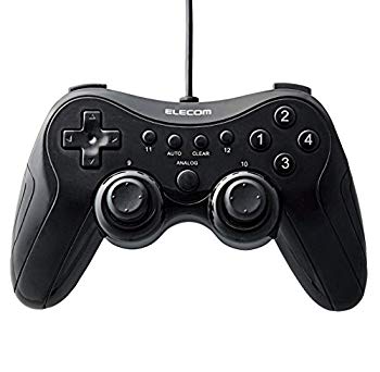 【中古】エレコム ゲームパッド 高耐久ボタン(日本メーカー製)採用 300万回耐久試験クリア 12ボタン 振動・連射機能搭載 ブラック JC-FU2912FBK 2zzhgl6 【中古】エレコム ゲームパッド 高耐久ボタン(日本メーカー製)採用 300万回耐久試験クリア 12ボタン 振動・連射機能搭載 ブラック JC-FU2912FBK 2zzhgl6