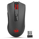 【中古】【非常に良い】Redragon M652 ゲーミングマウス ワイヤレス 無線 遅延無し2400DPI 5段階DPI mxn26g8(2)