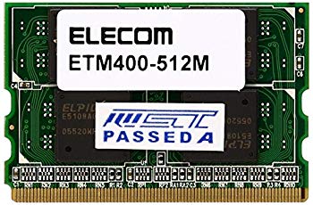 【中古】【1900年モデル】ELECOM Panasonic専用メモリモジュール 512MB ETM400-512M o7r6kf1