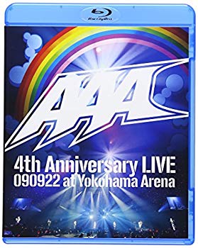 【中古】AAA 4th Anniversary LIVE 090922 at Yokohama Arena [Blu-ray] i8my1cf