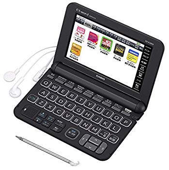 【中古】【非常に良い】カシオ 電子辞書 エクスワード 中学生モデル XD-K3800BK ブラック コンテンツ160 qqffhab