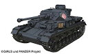 【中古】【非常に良い】プラッツ ガールズ&パンツァーシリーズ IV号戦車D型改 (F2型仕様) あんこうチームver. 1/35スケール プラモデル khxv5rg|詳細画像