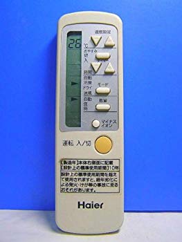 【中古】ハイアール エアコンリモコン 0010403767 i8my1cf