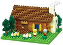 【中古】ナノブロック スイス・アルプスの山小屋 NBH_151 n5ksbvb
