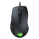 【中古】【非常に良い】ROCCAT Kone Pure Ultra 超軽量エルゴノミクス ゲーミング マウス (光学式 Owl-Eye 16K, RGB, サイドボタン, 超軽量 66g) ブラック (正規保証品)