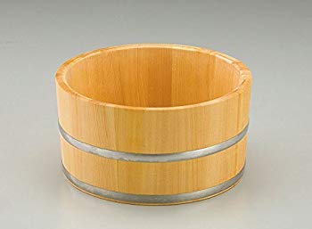 【中古】【非常に良い】ヤマコー サワラ 湯桶(ステンレスタガ) 2mvetro