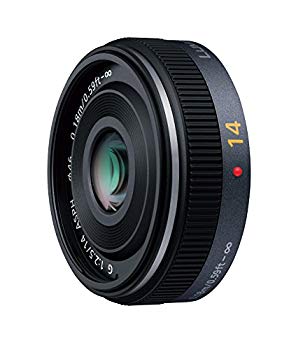 【中古】パナソニック 単焦点 広角パンケーキレンズ マイクロフォーサーズ用 ルミックス G 14mm/F2.5 A..