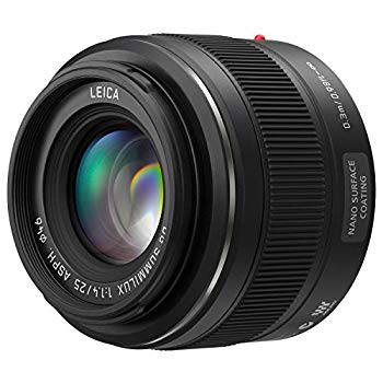 【中古】パナソニック 単焦点レンズ マイクロフォーサーズ用 ライカ DG SUMMILUX 25mm/F1.4 ASPH. ブラック H-X025 g6bh9ry