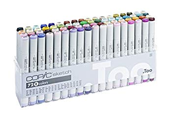 Cooking, Crafts Toys - 【中古】Too コピック スケッチ 72色 Eセット tf8su2k