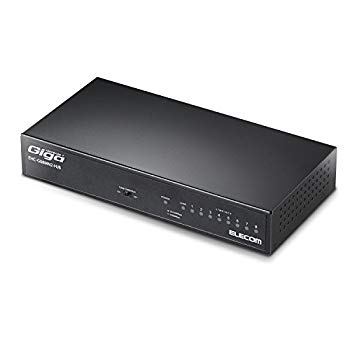 (中古品)エレコム スイッチングハブ ギガビット 8ポート 金属筐体 マグネット付 電源内蔵 ブラック EHC-G08MN2-HJB【メーカー名】エレコム【メーカー型番】EHC-G08MN2-HJB【ブランド名】ELECOM(エレコム)【商...