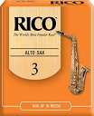 【中古】RICO リード アルトサクソフォーン 強度:3(10枚入)アンファイルド RJA1030 cm3dmju