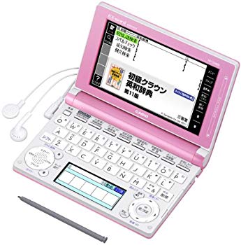 【中古】【非常に良い】カシオ 電子辞書 エクスワード 中学生モデル XD-D3800PK ライトピンク tf8su2k