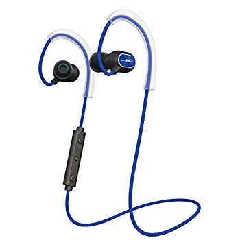 【中古】【非常に良い】ラディウス イヤホン Bluetooth HP-S100BTB ブルー n5ksbvb